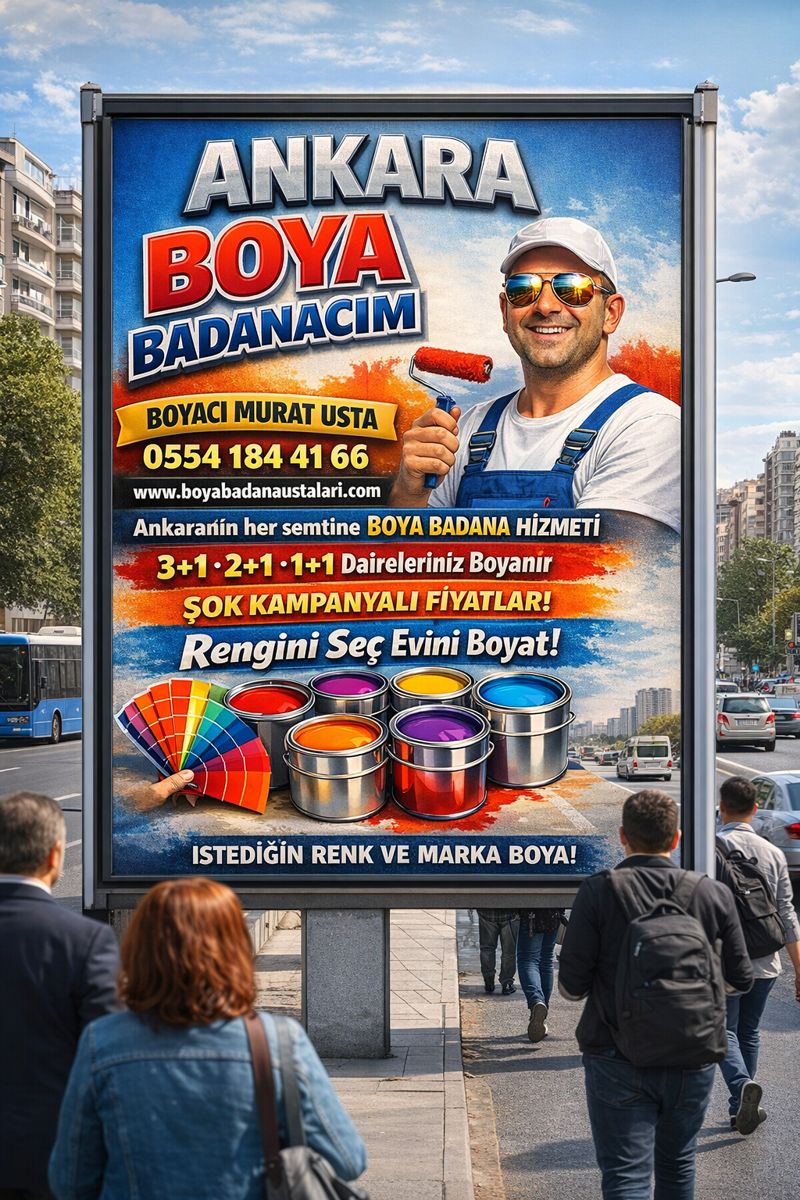 ostim boya badana cebeci ev boyama fiyatı 19,000 tl