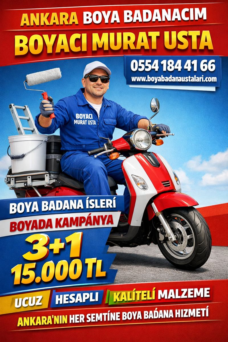 ankara etimesgut boyacı boya badana ustası