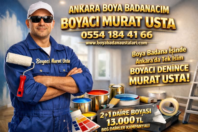 ankara bilkent boya badana bilkent 3+1 ev boyama 19,000tl