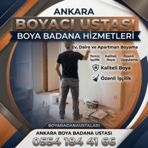 Boya ve Badana Hizmetlerimize Hoş Geldiniz