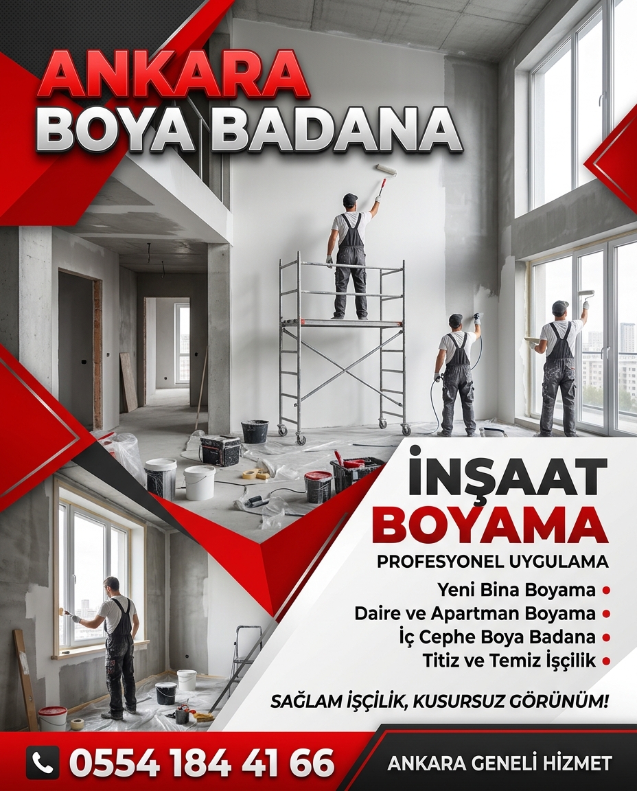  Boya Badana Hizmet Bölgeleri